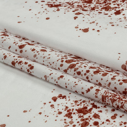 Rayon Batiste - Blood Splatters - Rue Morgue Print - Mood Exclusive Nevermore Collection