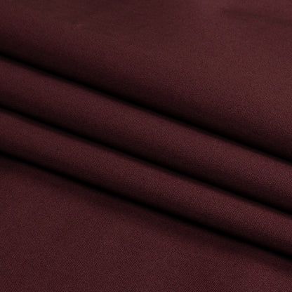 Stretch Cotton Sateen - Burgundy - Mood Exclusive Carlos Collection