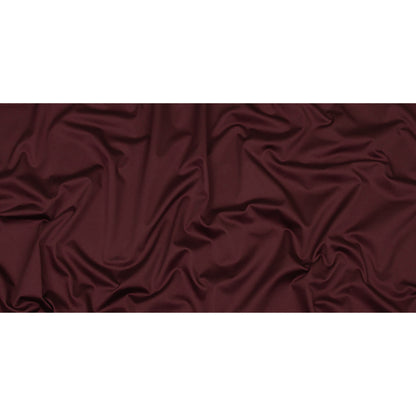 Stretch Cotton Sateen - Burgundy - Mood Exclusive Carlos Collection