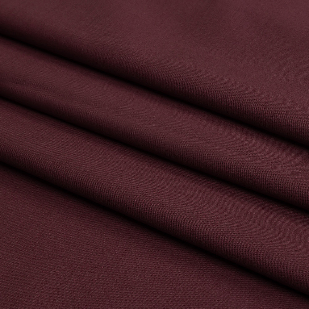 Cotton Voile - Burgundy - Mood Exclusive Farley Collection - Folded