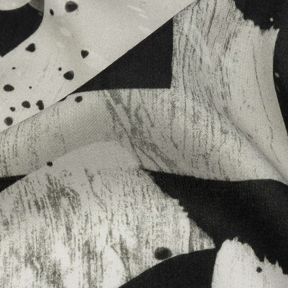 Rayon Challis - Black and White Graffiti Letters - Wall of Fame Print - Mood Exclusive Metro Collection - Detail