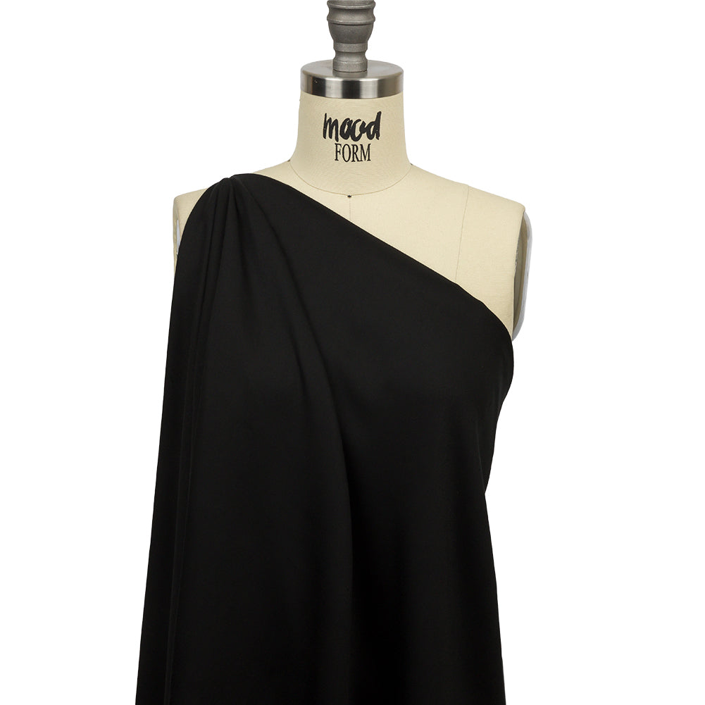 Rayon Challis - Black - Mood Exclusive Vivian Collection - Drape