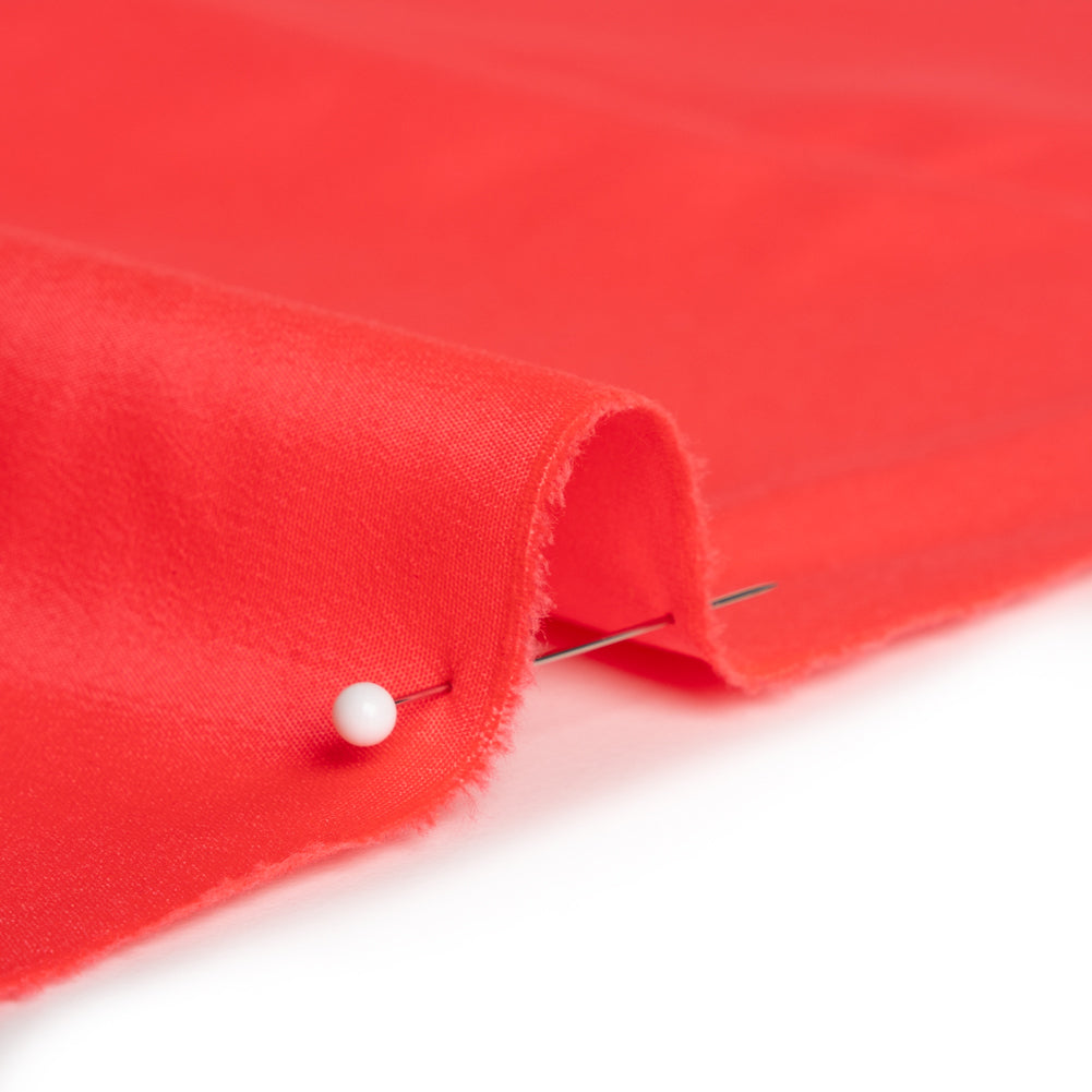 Recycled Polyester Swim Trunk Fabric - Coral - Mood Exclusive Malibu Collection - Detail