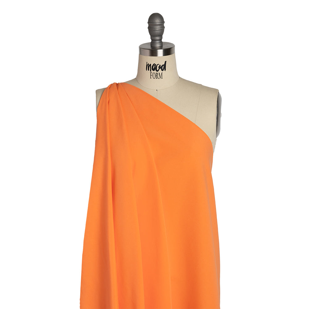 Recycled Polyester Swim Trunk Fabric - Orangine - Mood Exclusive Malibu Collection - Drape