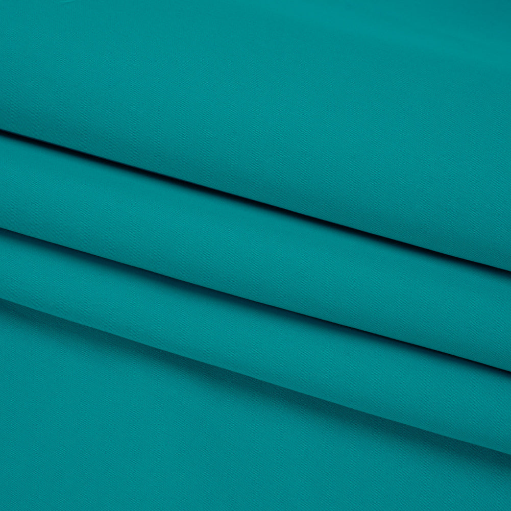 Recycled Polyester Swim Trunk Fabric - Aqua Green - Mood Exclusive Malibu Collection Folded