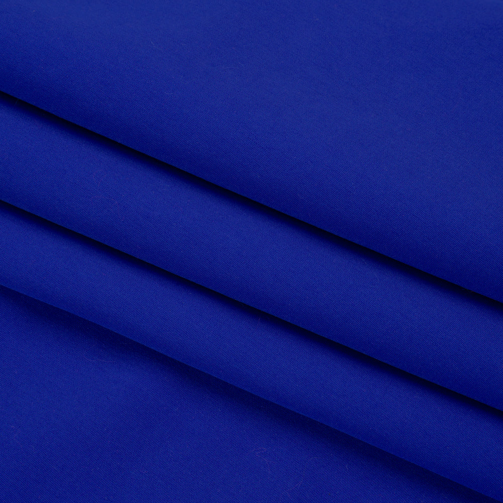 Recycled Polyester Swim Trunk Fabric - Cobalt - Mood Exclusive Malibu Collection Folded