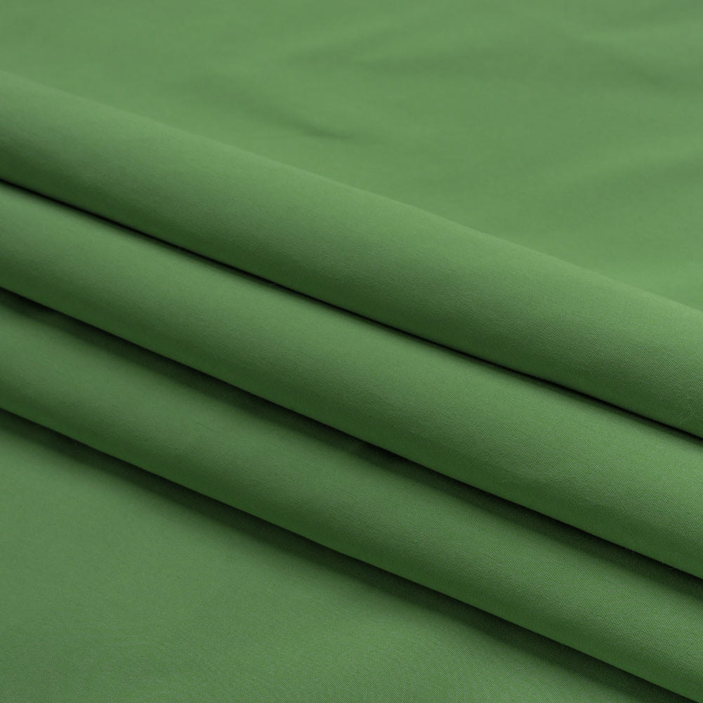 Recycled Polyester Swim Trunk Fabric - Basil - Mood Exclusive Malibu Collection - Folded