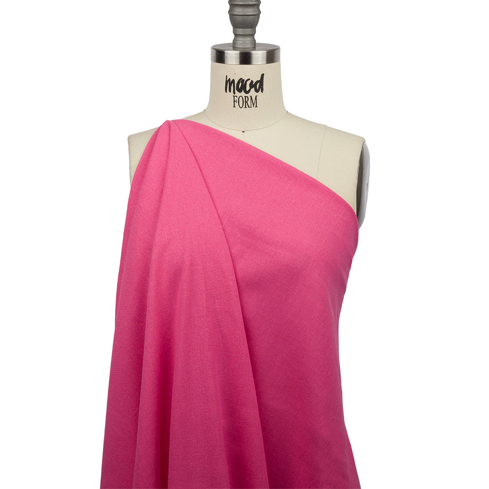Mood Exclusive Maisie Pink Linen and Rayon Woven - Drape