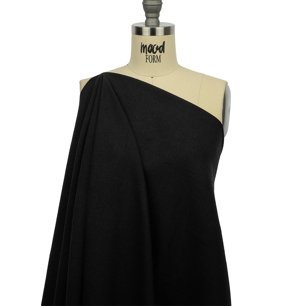 Mood Exclusive Maisie Black Linen and Rayon Woven