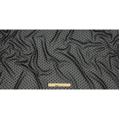 Polyester Swiss Dot - Black - Mood Exclusive Annamae Collection Full