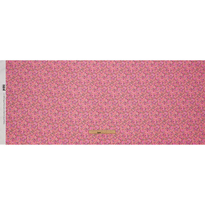 Viscose Georgette - Pink Floral - Titania's Dream Print - Mood Exclusive Secret Garden Collection