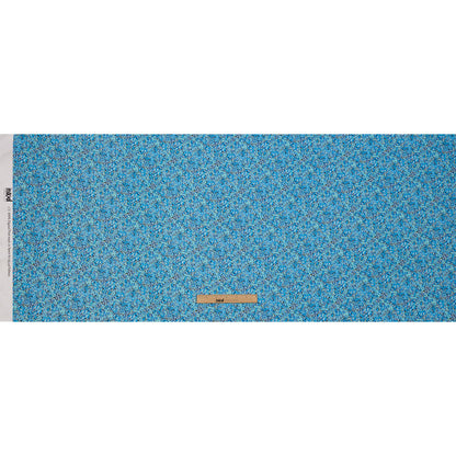 Viscose Georgette - Blue Floral - Titania's Dream Print - Mood Exclusive Secret Garden Collection