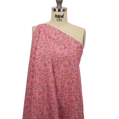 Cotton Poplin - Pink Floral - Titania's Dream Print - Mood Exclusive Secret Garden Collection