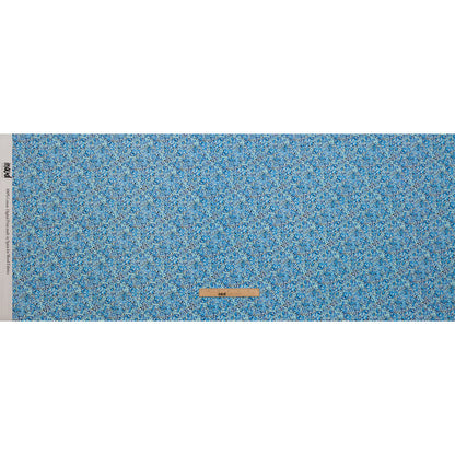 Cotton Poplin - Blue Floral - Titania's Dream Print - Mood Exclusive Secret Garden Collection