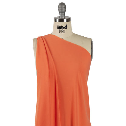 Crepé de viscosa sostenible - Caqui - Colección exclusiva Mood Arlo