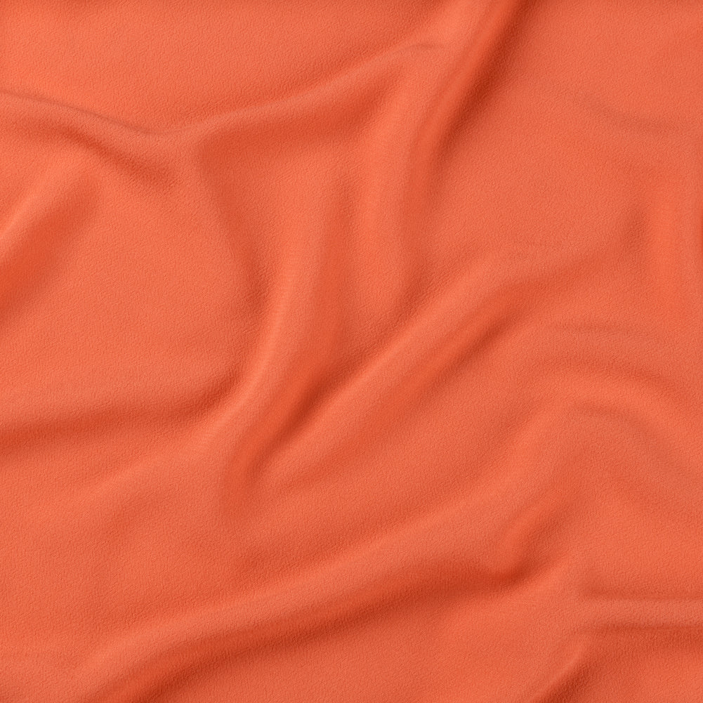 Sustainable Viscose Crepe - Persimmon - Mood Exclusive Arlo Collection