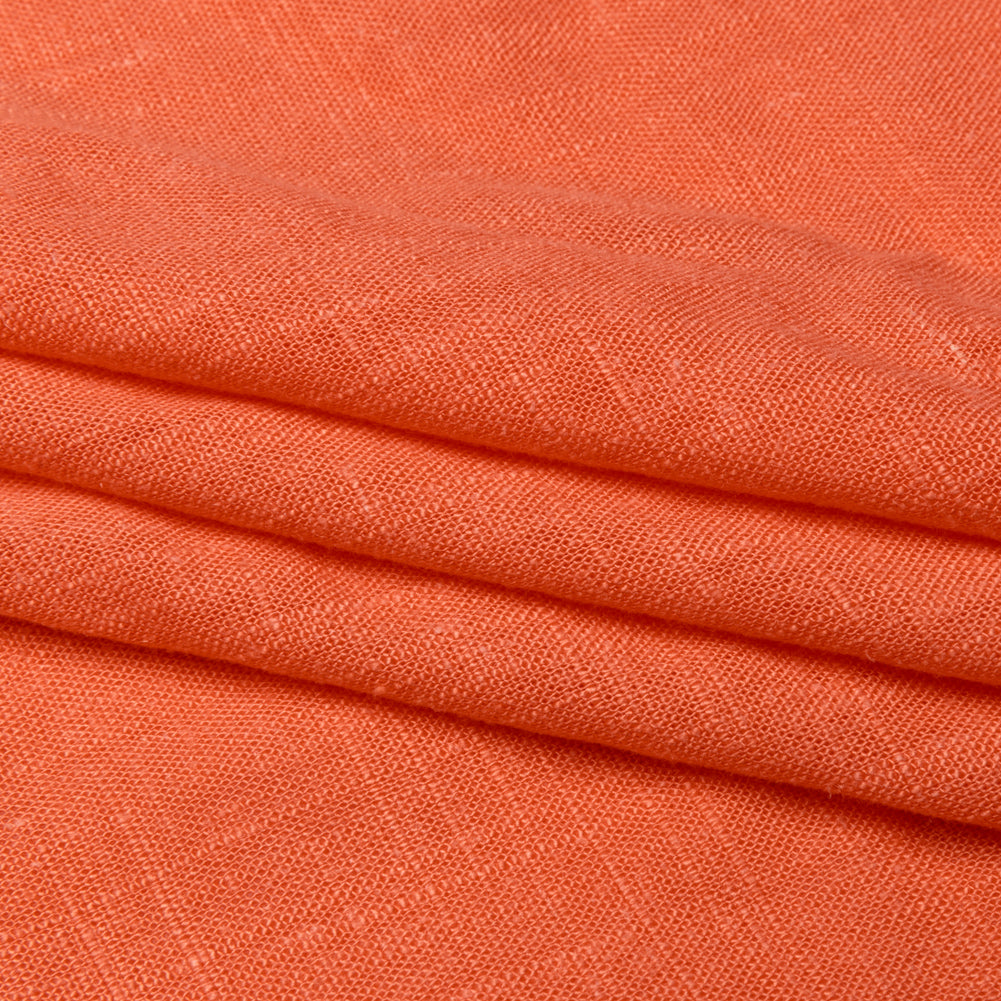 Viscose and Linen Woven - Persimmon - Mood Exclusive Tamara Collection