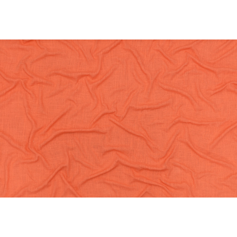 Viscose and Linen Woven - Persimmon - Mood Exclusive Tamara Collection