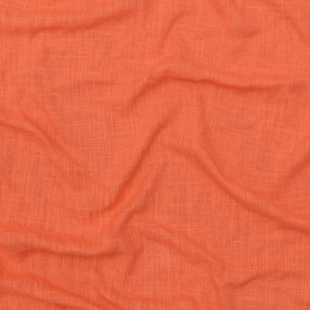 Viscose and Linen Woven - Persimmon - Mood Exclusive Tamara Collection