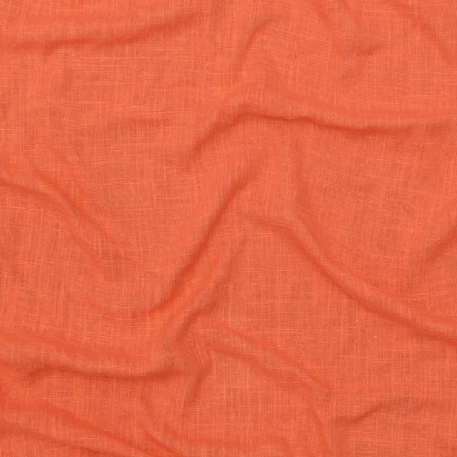 Viscose and Linen Woven - Persimmon - Mood Exclusive Tamara Collection