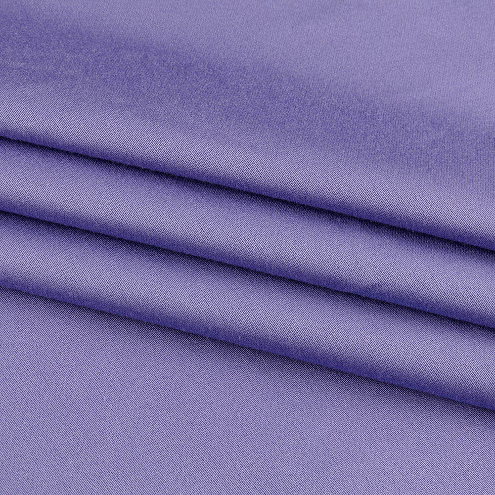 Stretch Cotton Sateen - Dahlia Purple - Mood Exclusive Carlos Collection - Folded