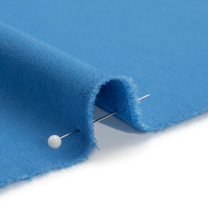 Stretch Cotton Sateen - Blue - Mood Exclusive Carlos Collection