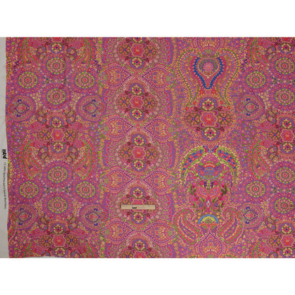 Viscose Georgette - Pink Paisley - Amsterdam Market Print - Mood Exclusive Gisele Collection Drape