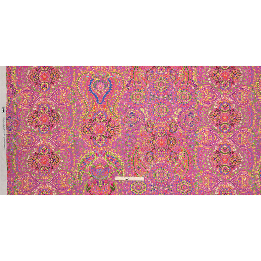 Cotton Voile - Pink Paisley - Amsterdam Market Print - Mood Exclusive Gisele Collection - Full