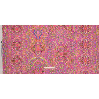 Cotton Voile - Pink Paisley - Amsterdam Market Print - Mood Exclusive Gisele Collection
