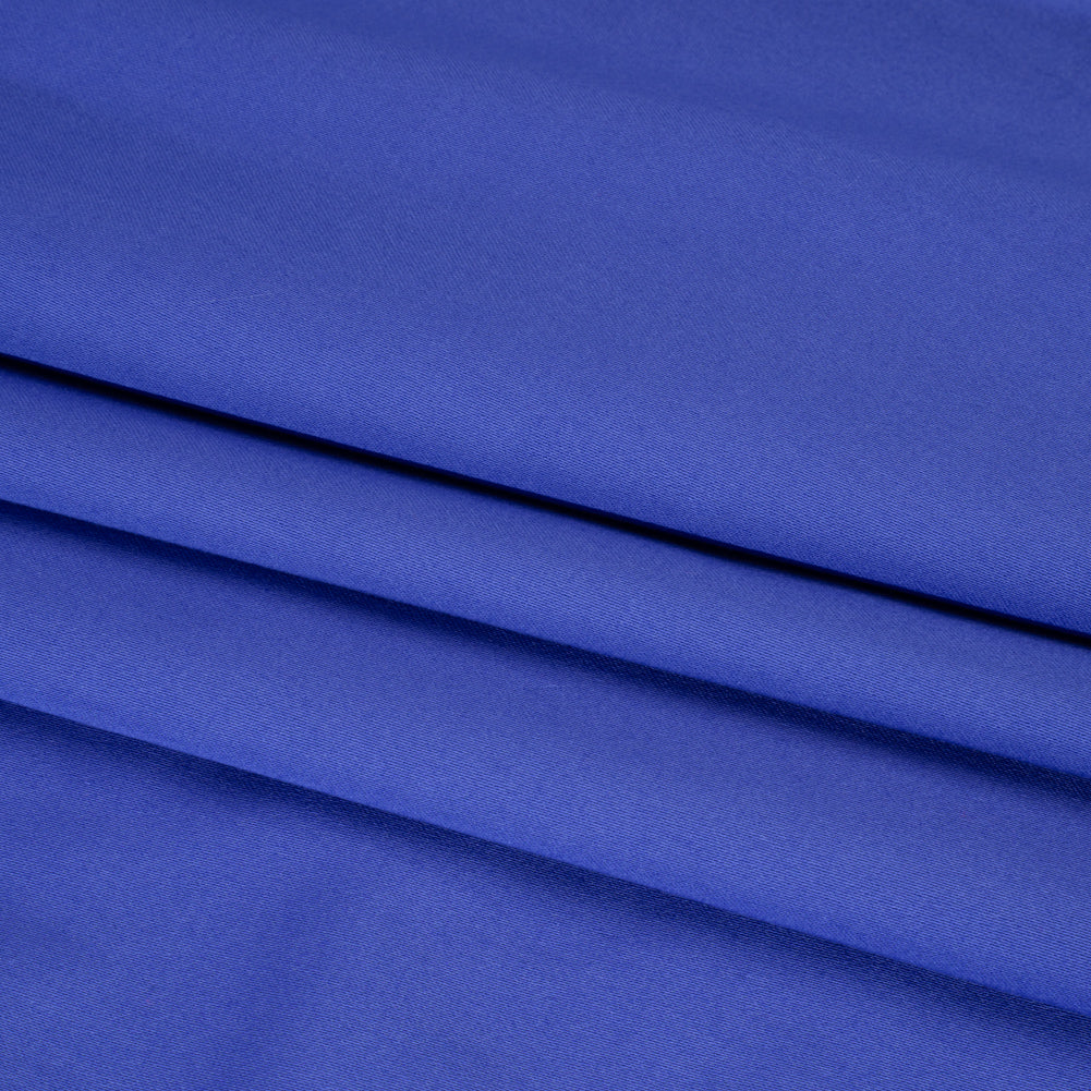 Stretch Cotton Sateen - Cobalt Blue - Mood Exclusive Carlos Collection