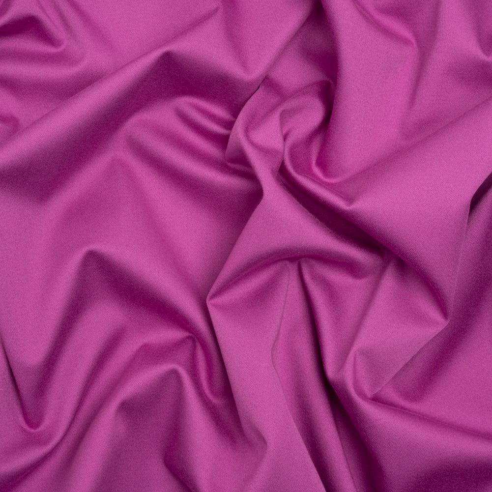 Stretch Cotton Sateen - Royal Purple - Mood Exclusive Carlos Collection