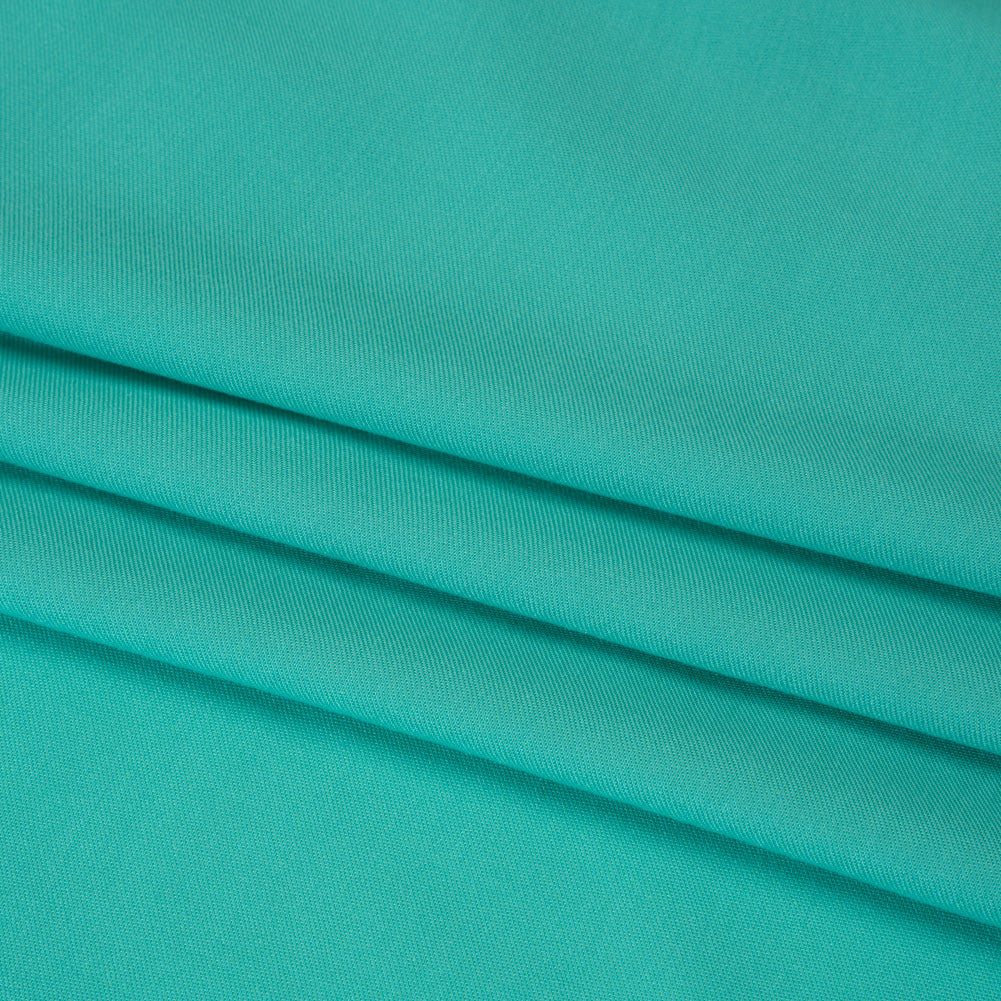Rayon Challis - Turquoise - Mood Exclusive Vivian Collection - Folded