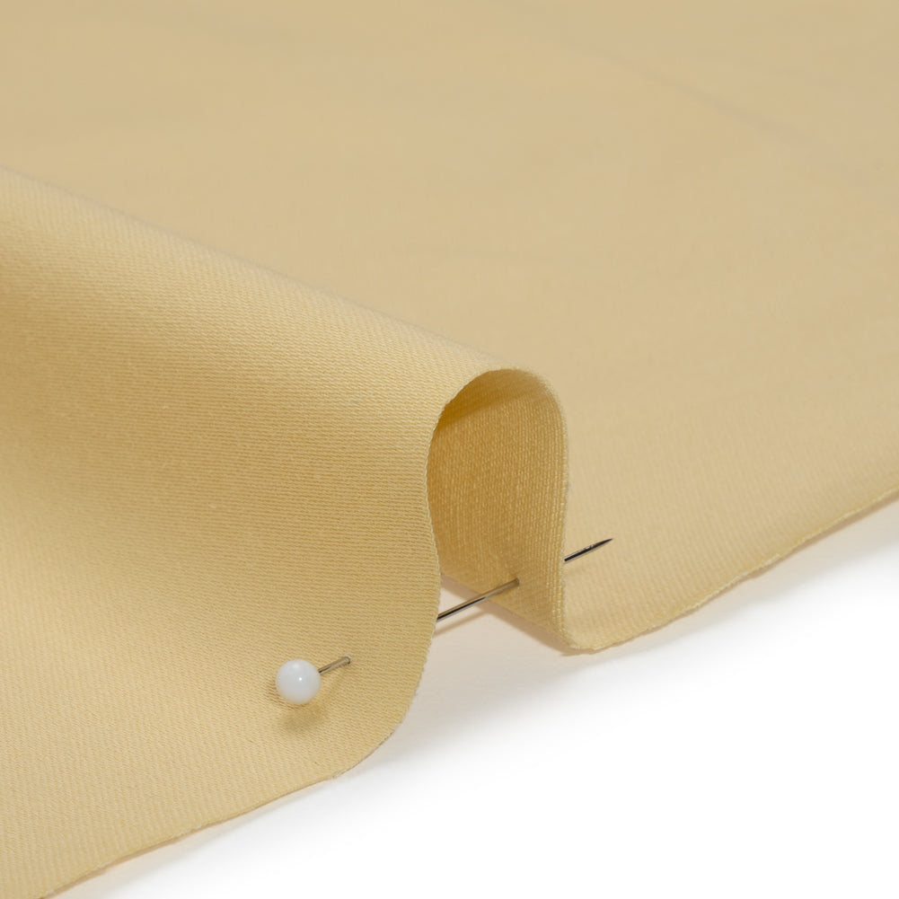 Stretch Cotton Sateen - Cream - Mood Exclusive Carlos Collection - Detail