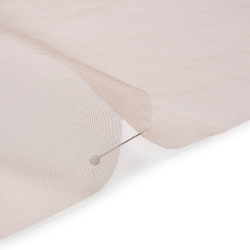 Polyester Organza - Blush - Luscinia Collection by Mood - Detail