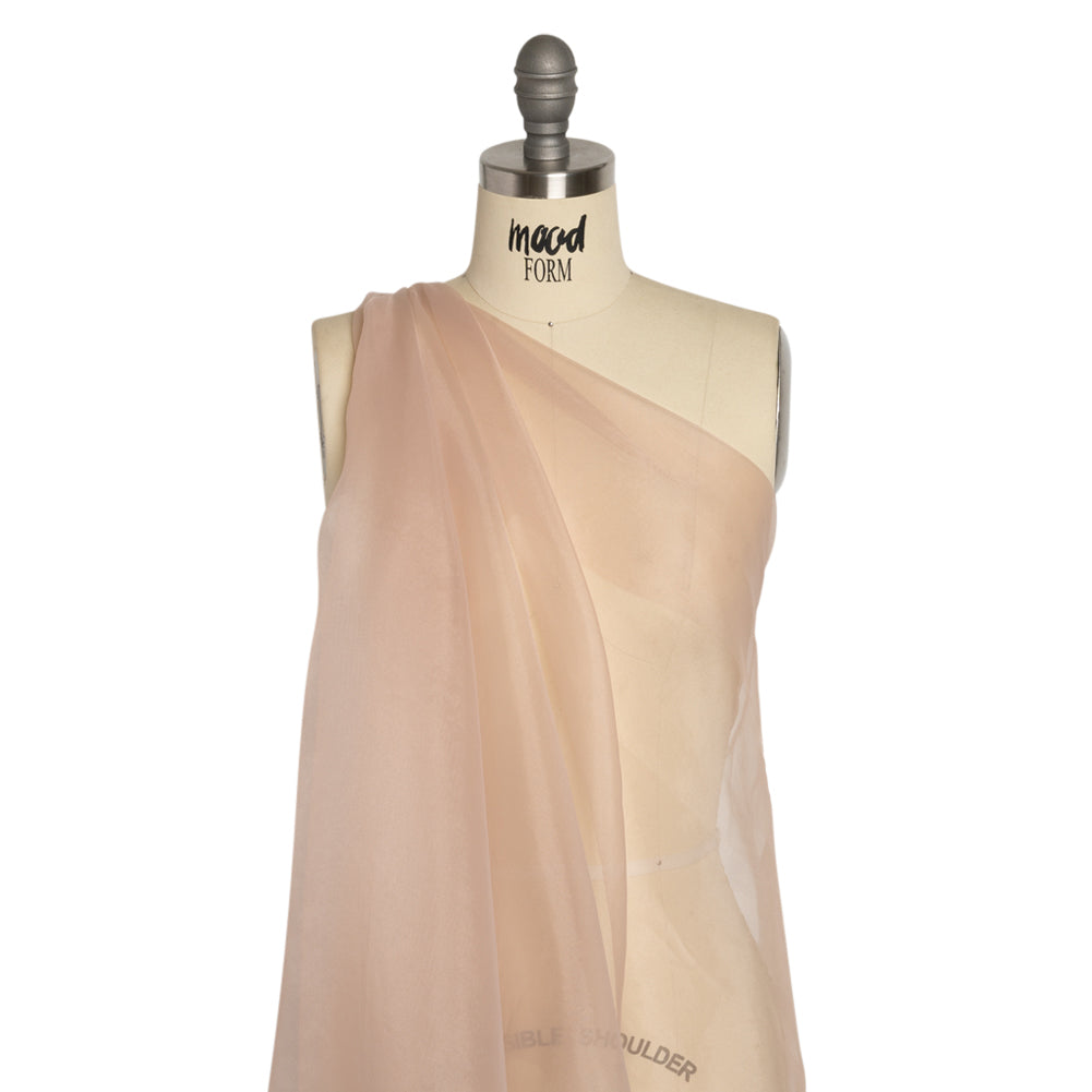 Polyester Organza - Blush - Luscinia Collection by Mood - Drape