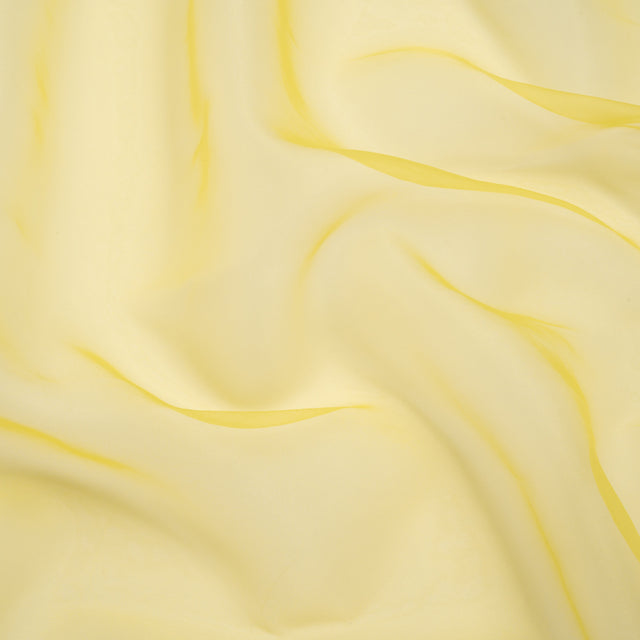 Polyester Organza - Buttercup Yellow - Luscinia Collection by Mood
