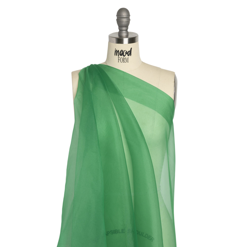 Polyester Organza - Kelly Green - Luscinia Collection by Mood - Drape