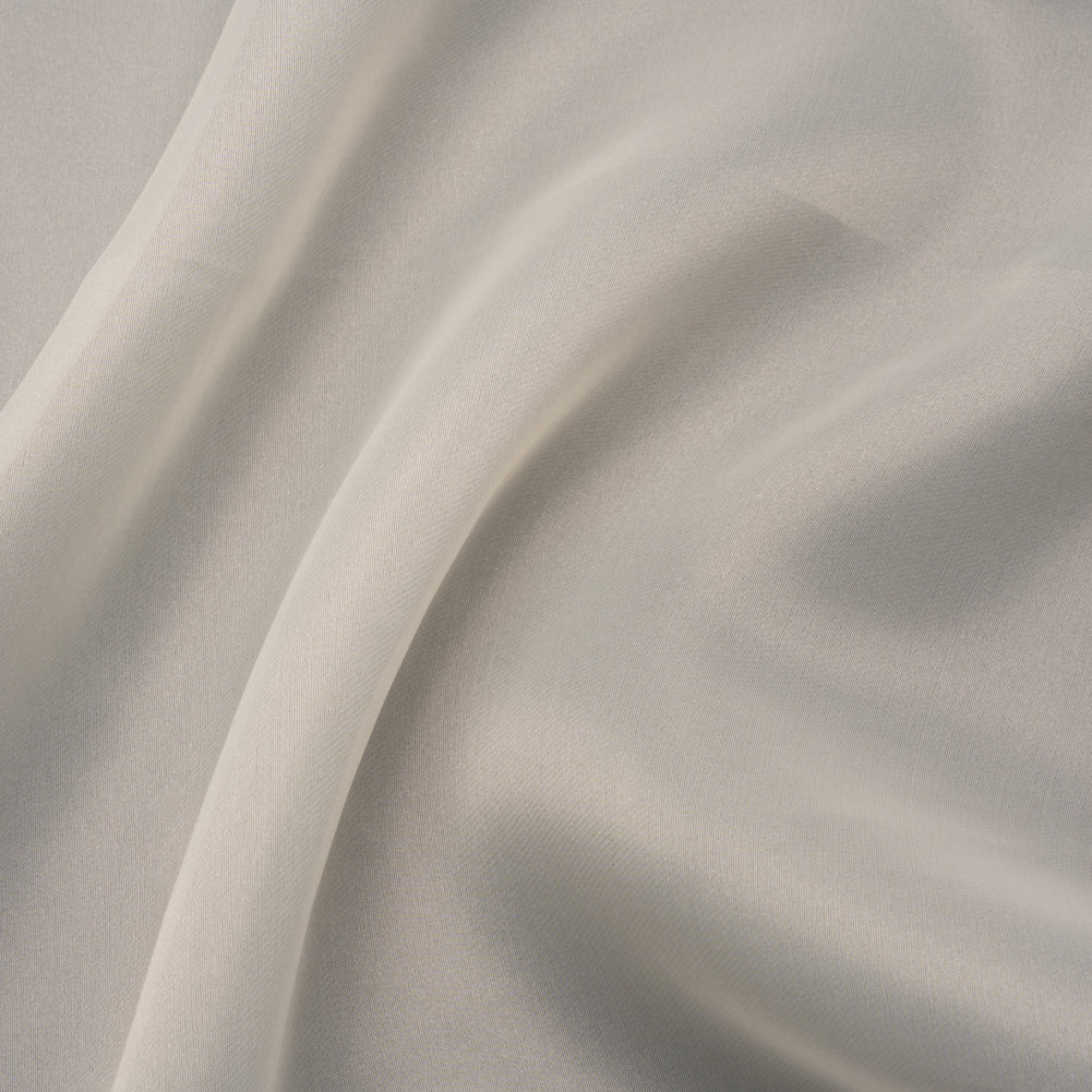 Satin-Faced Polyester Organza - Antique White - Ardea Collection by Mood