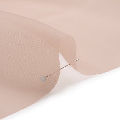 Satin-Faced Polyester Organza - Blush - Ardea Collection by Mood