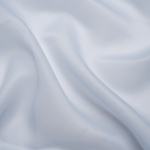 Satin-Faced Polyester Organza - Baby Blue - Ardea Collection by Mood