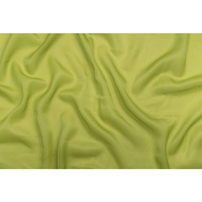 Satin-Faced Polyester Organza - Peridot Green - Ardea Collection by Mood