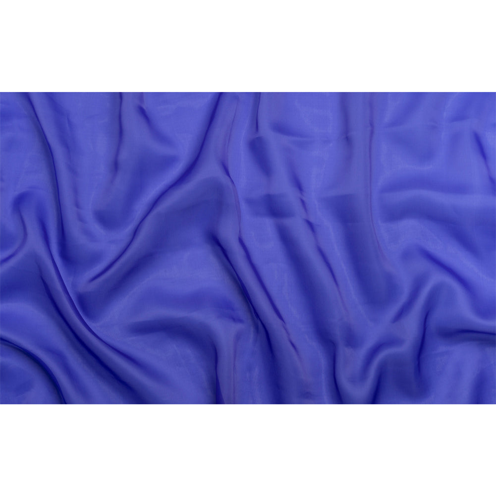 Satin-Faced Polyester Organza - Mazarine Blue - Ardea Collection by Mood - Full