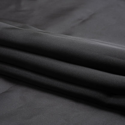 Satin-Faced Polyester Organza - Black - Ardea Collection by Mood