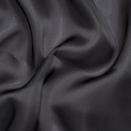Satin-Faced Polyester Organza - Black - Ardea Collection by Mood