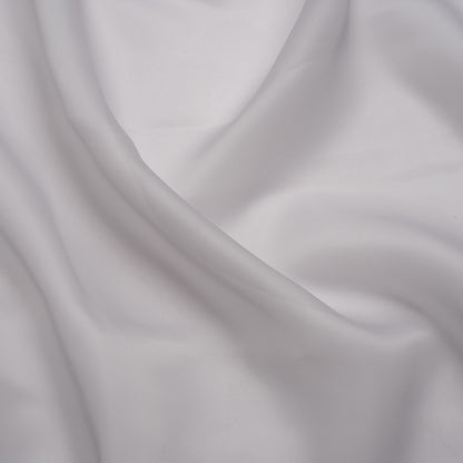 Satin-Faced Polyester Organza - Silver - Ardea Collection by Mood