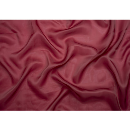 Satin-Faced Polyester Organza - Burgundy - Ardea Collection by Mood - Full