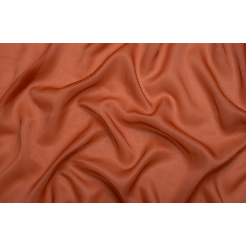 Satin-Faced Polyester Organza - Sienna - Ardea Collection by Mood - Full