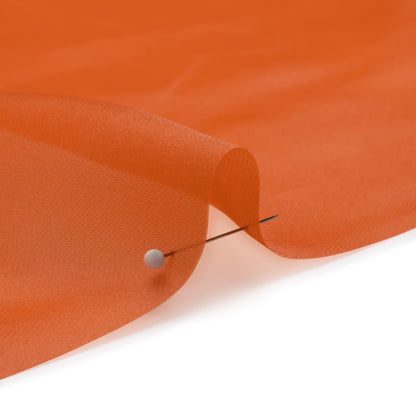 Satin-Faced Polyester Organza - Burnt Orange - Ardea Collection by Mood