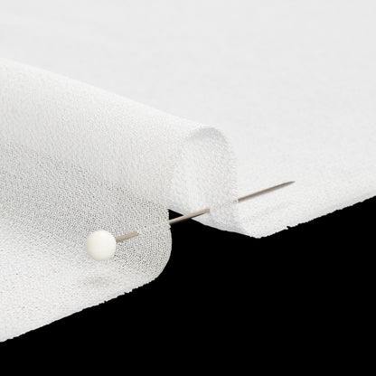 Polyester High-Multi Chiffon - Bright White - Netta Collection by Mood