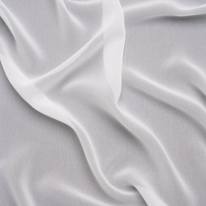 Polyester High-Multi Chiffon - Bright White - Netta Collection by Mood